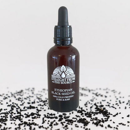 Zwarte Zaadolie  - 100% Puur & Koudgeperst. Rechtstreeks uit Ethiopië.